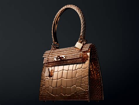 hermes kelly rose gold set.